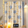 Rèm dán cửa sổ 2 lớp - vải voan & poly cotton