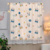 Rèm dán cửa sổ 2 lớp - Gấu Hello