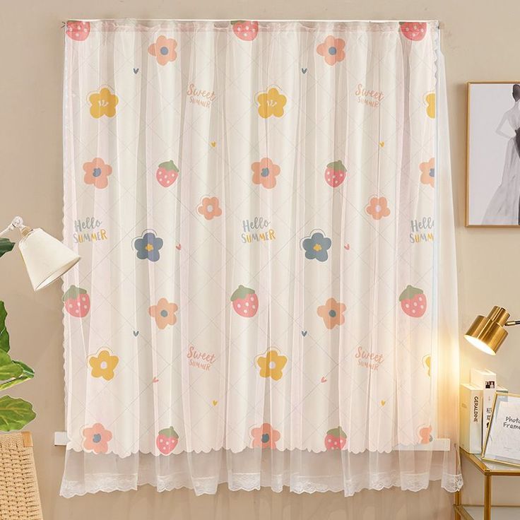 Rèm dán cửa sổ 2 lớp - Trái tim đa sắc