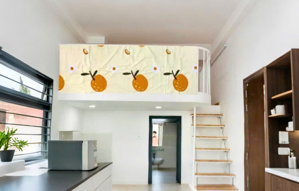Rèm che gác lửng