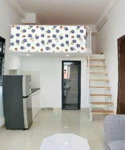 rèm che gác lửng