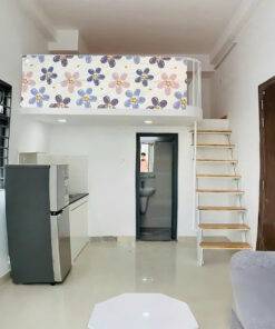 rèm che gác lửng