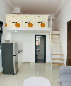 rèm che gác lửng