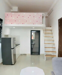rèm che gác lửng