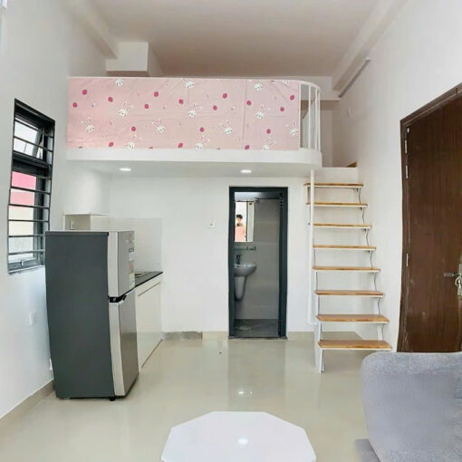 rèm che gác lửng